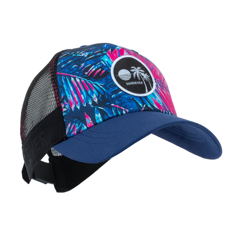 Czapka z daszkiem w stylu trucker do siatkówki plażowej Copaya Neon 