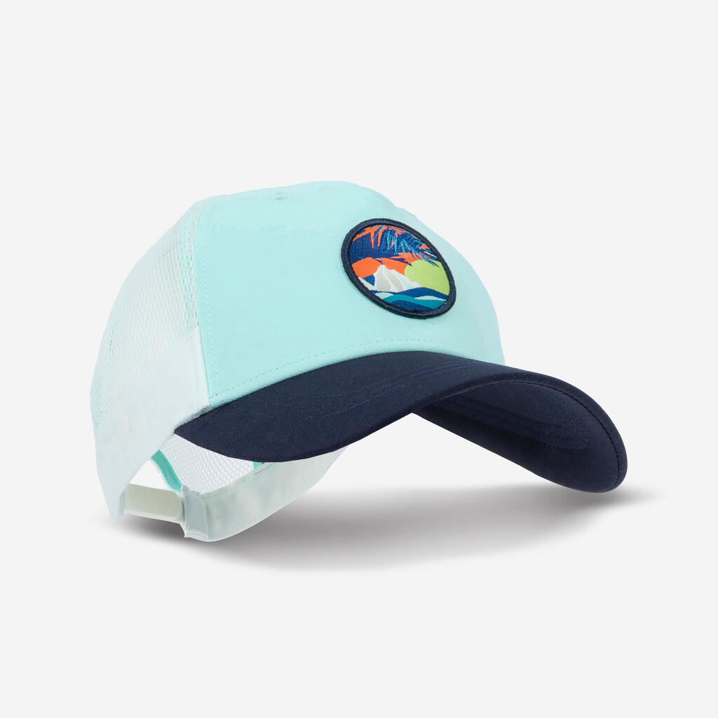 Adult Trucker Style Beach Volleyball Cap BVCAP - White/Ochre