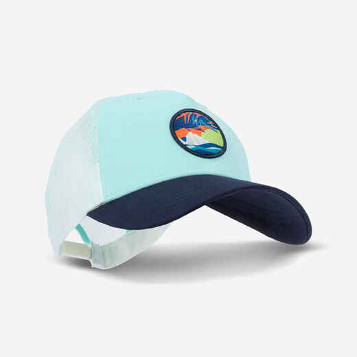 
      Suaugusiųjų paplūdimio tinklinio kepuraitė su snapeliu „BVC500“, šviesiai mėlyna
  