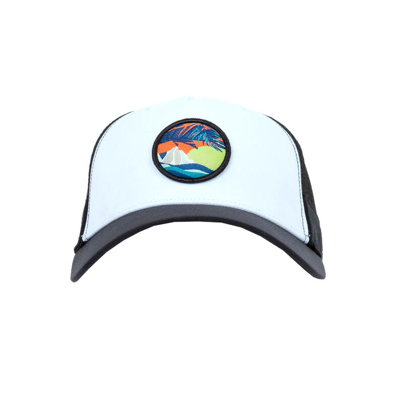 成人款沙灘排球帽BVC500－白色