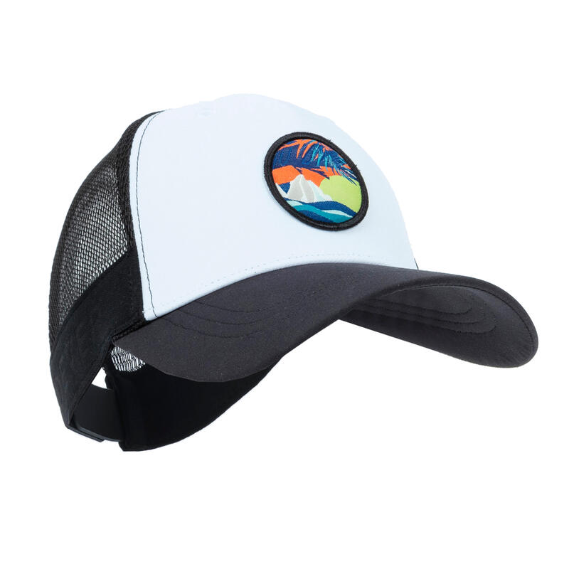 成人款沙灘排球帽BVC500－白色