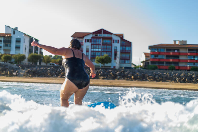 Kostium kąpielowy jednoczęściowy surfingowy damski Olaian Dora