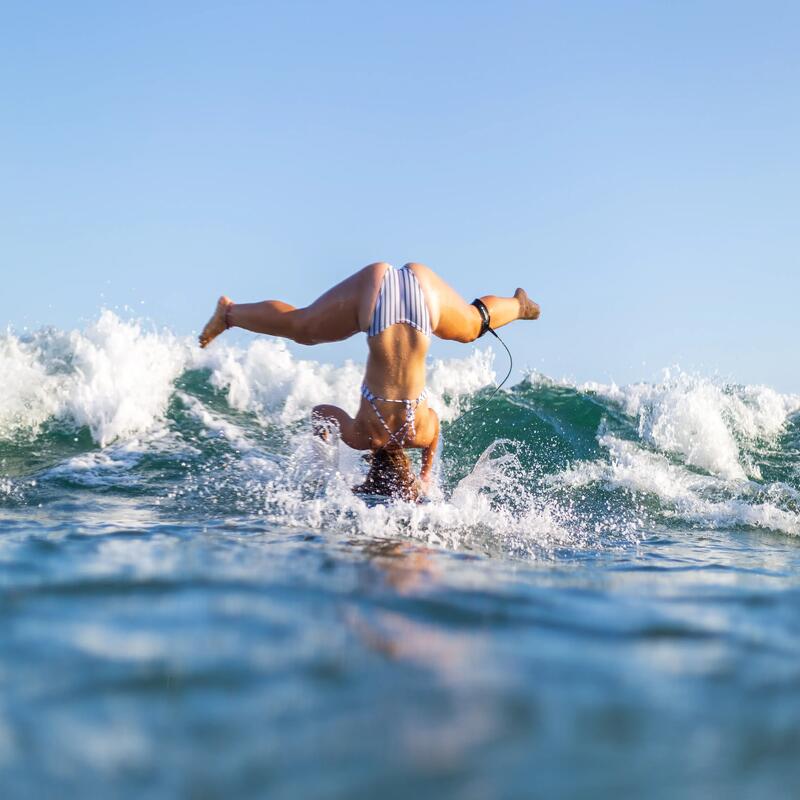 Góra kostiumu kąpielowego surfingowego damska Olaian Andrea Marin