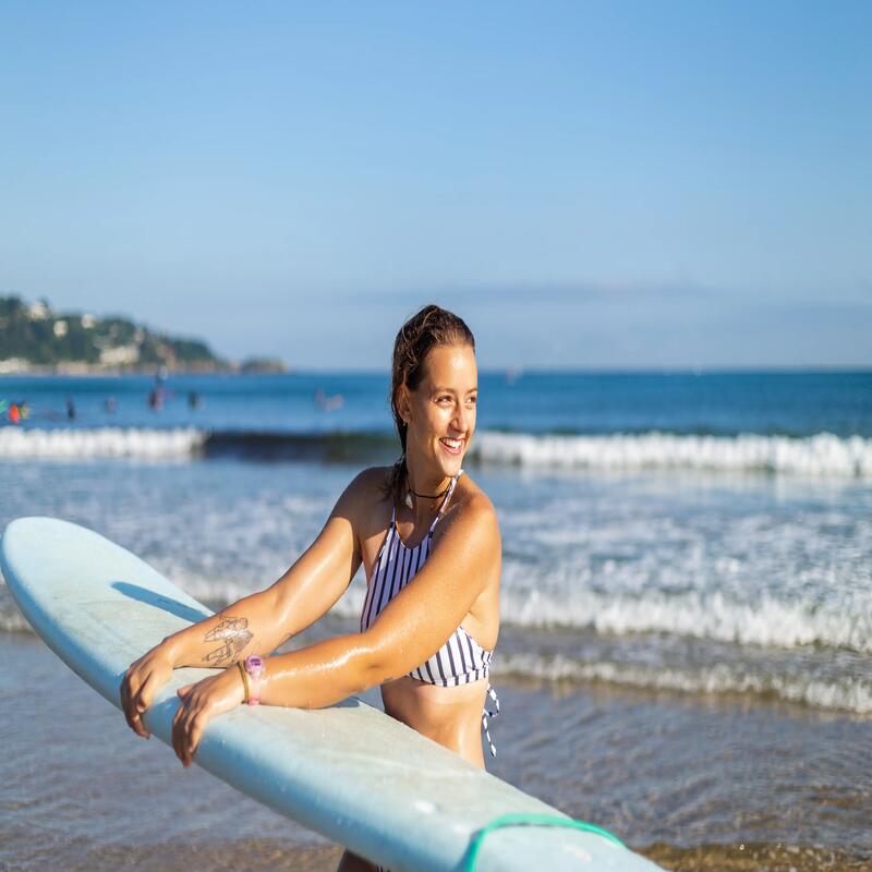 Góra kostiumu kąpielowego surfingowego damska Olaian Andrea Marin