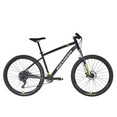 pastel speling Onverenigbaar 27.5 inch Mountain Bike rockrider ST 530 MDB - Black/Yellow - Decathlon