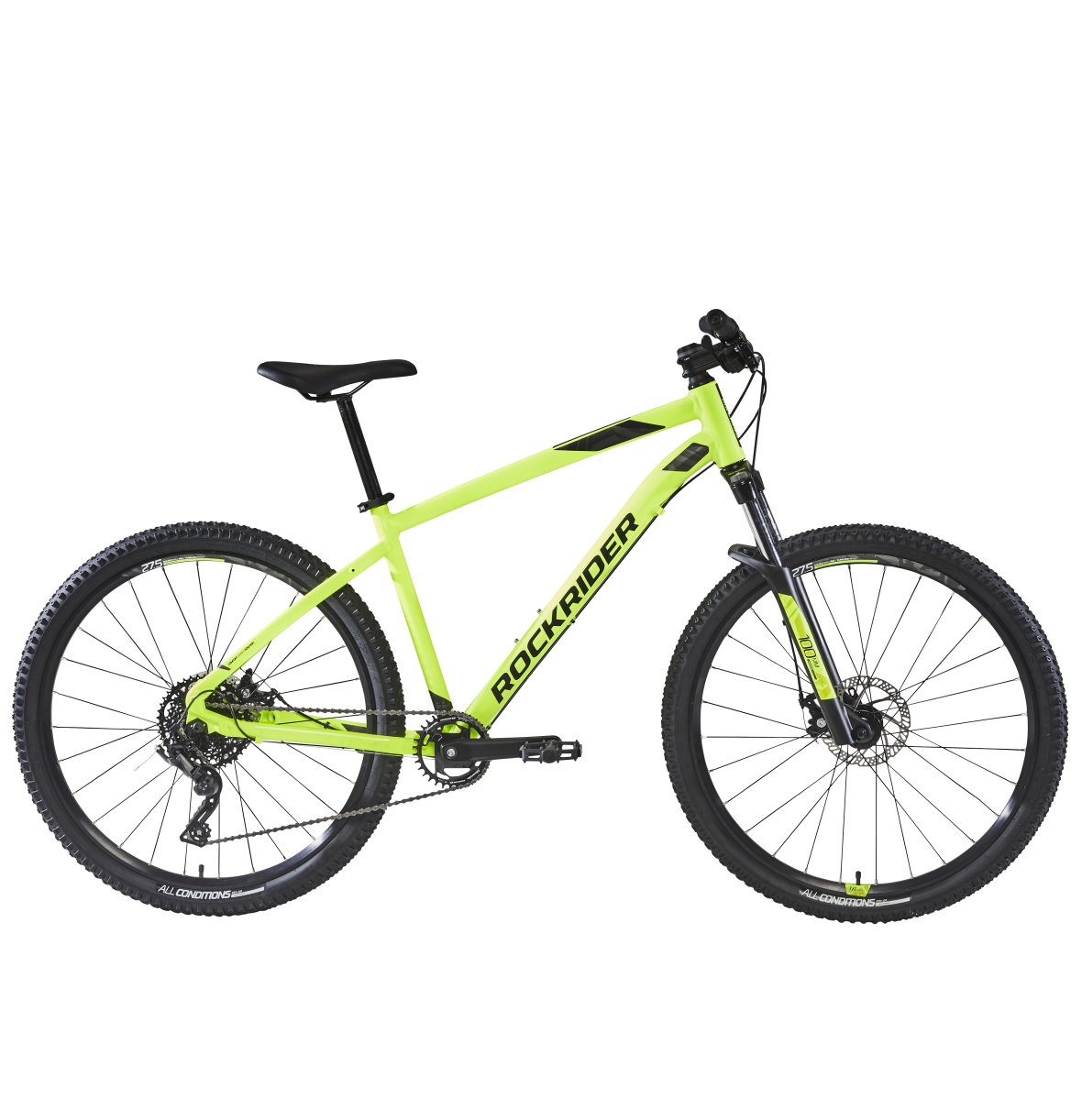 BTT ROCKRIDER ST 530 BLACK
