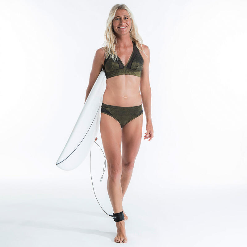 Costume top surf donna PAILLETEE