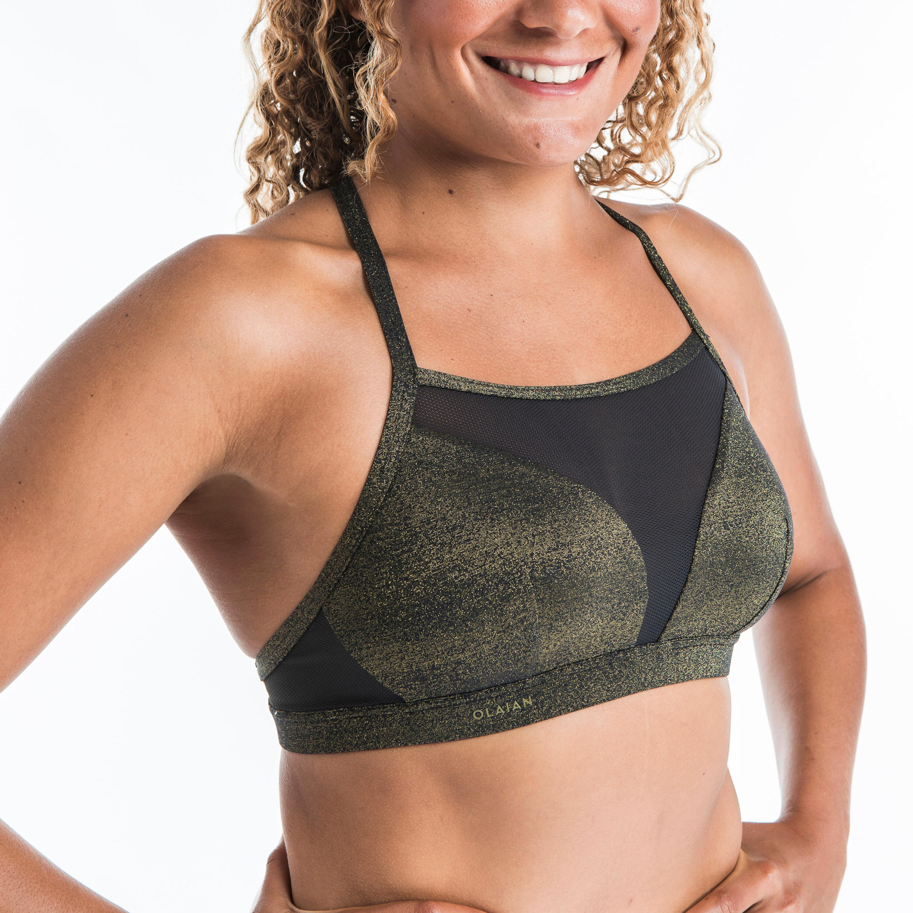 Costume top incrociato donna ELISE lurex 3/19