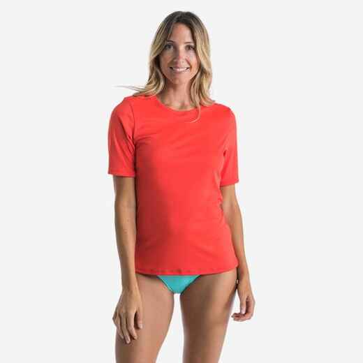 
      Polera Surf Malou Mujer Rosa Coral Anti-UV Manga Corta
  