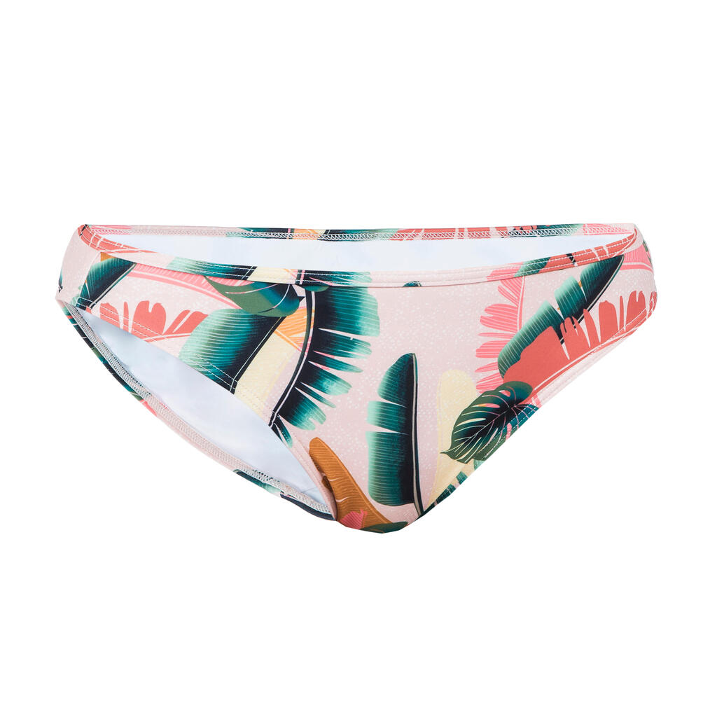 Bas de maillot de bain de surf forme culotte  classique NINA JUNGLE