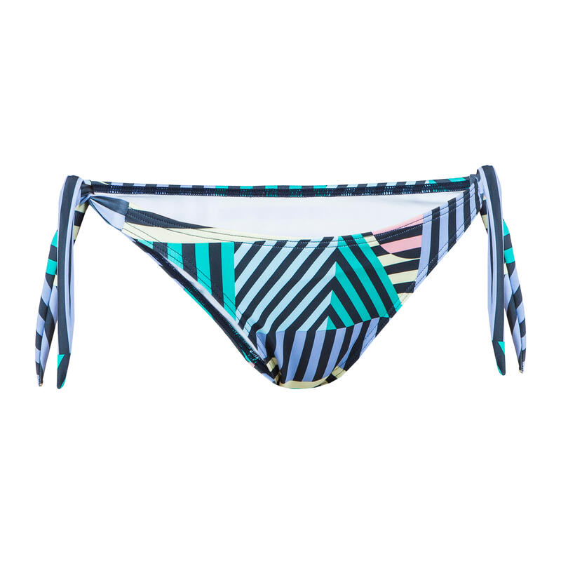 Braguita bikini Mujer lazos multicolor rayas