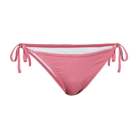 BAS DE MAILLOT DE BAIN CULOTTE NOUÉE FEMME SURF SOFY ROSE