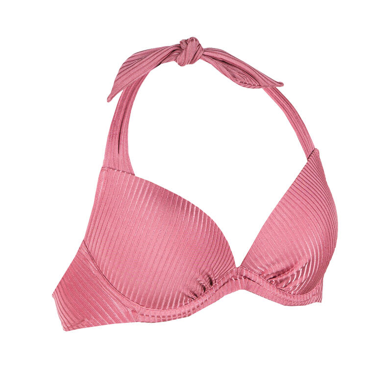 Costume push-up a coste donna PINK