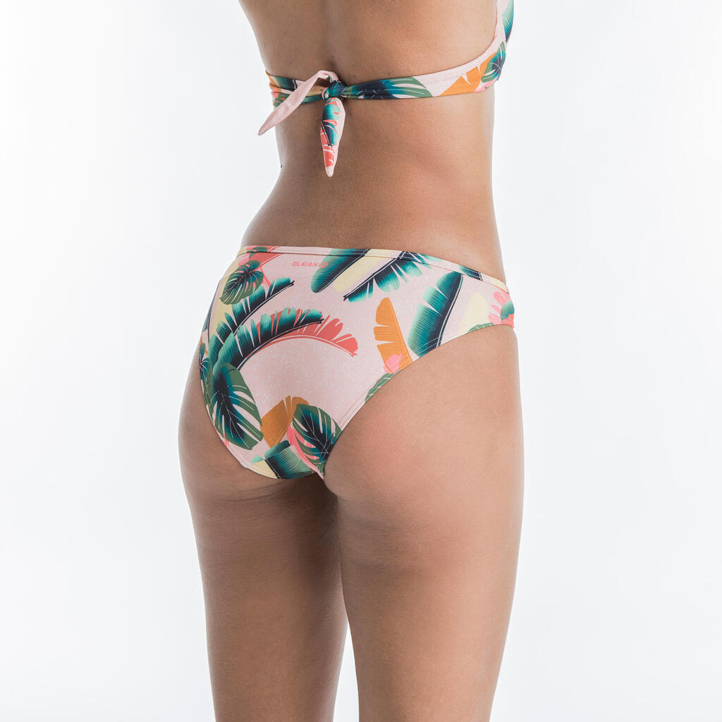 Bas de maillot de bain de surf forme culotte  classique NINA JUNGLE