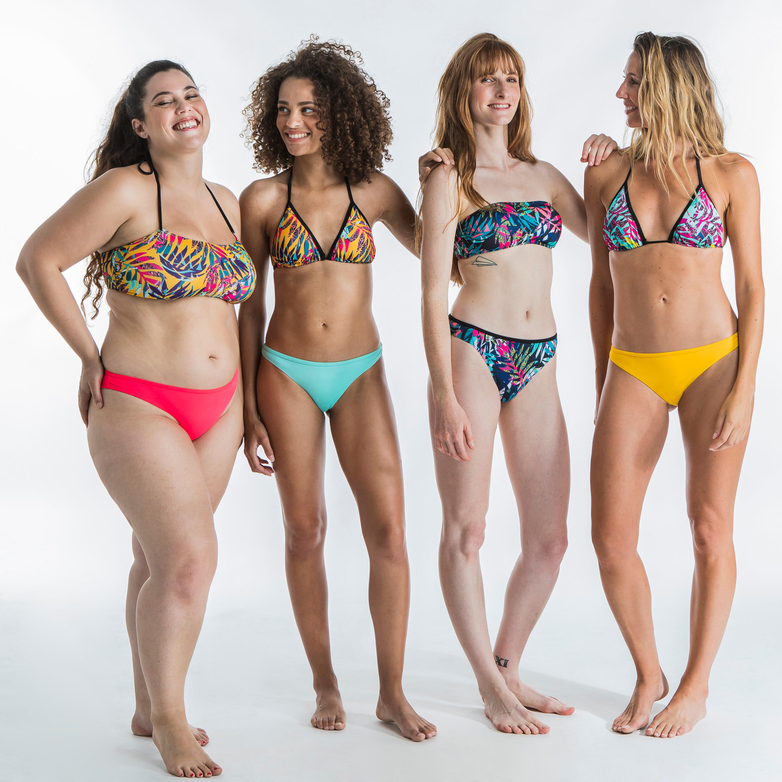 Haut de maillot de bain femme triangle coulissant MAE CANGGU BLEU 6/16