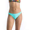 Very high-cut tanga bottoms Lulu - turquoise