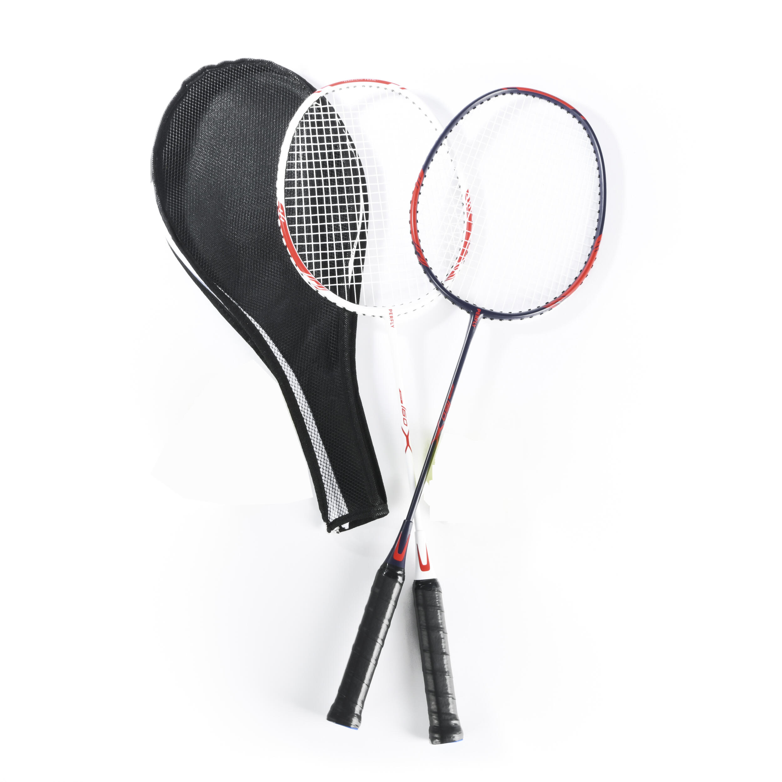 Set Rachete Badminton BR160 Galben Adulți Accesorii
