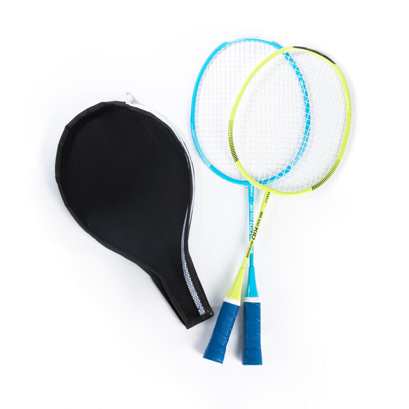 Kit racchette badminton bambino BR 100 STARTER outdoor