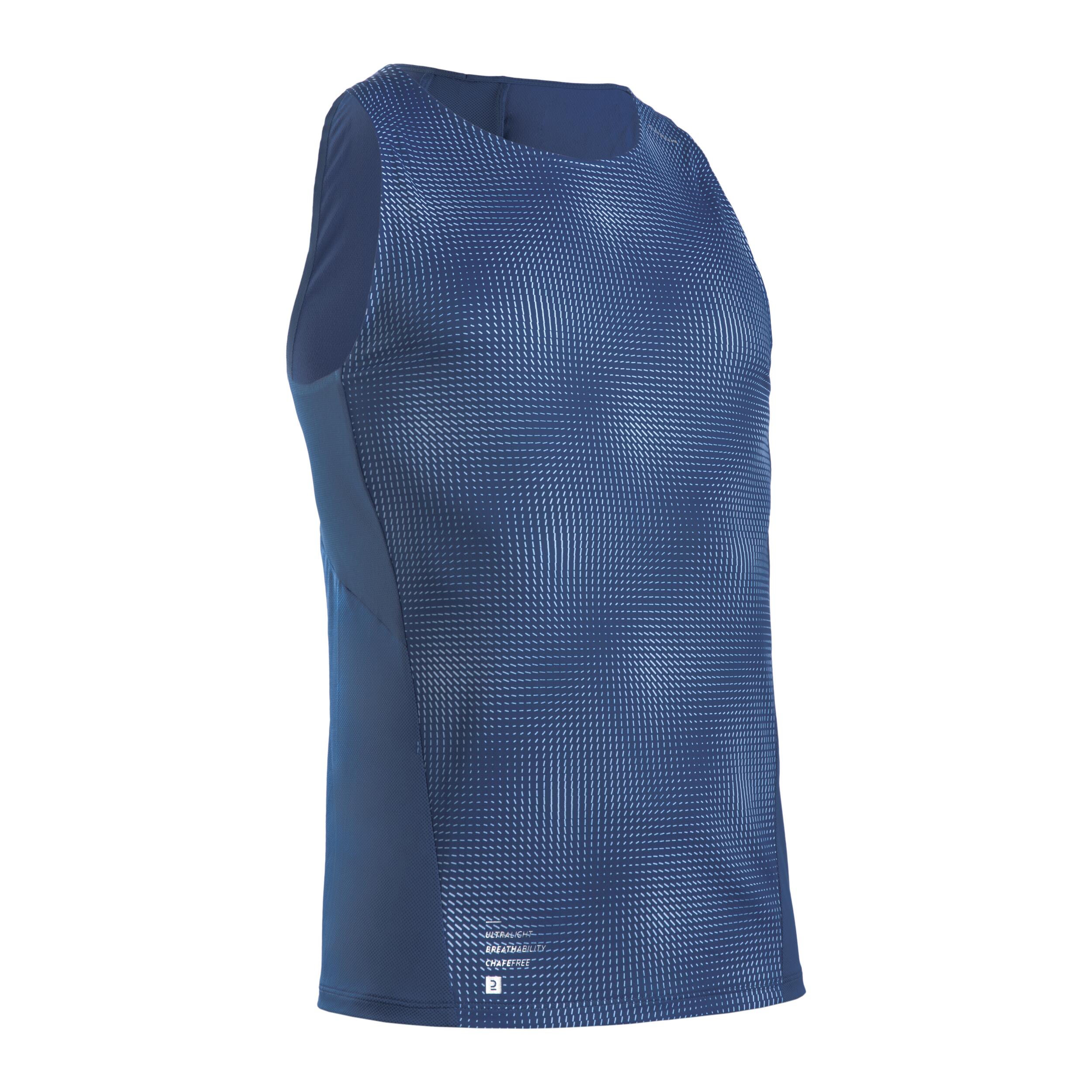 Men's Breathable Running Tank Top Kiprun Light - limited edition blue 9/9