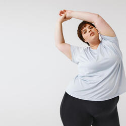 Decathlon tee shirt femme grande taille sales