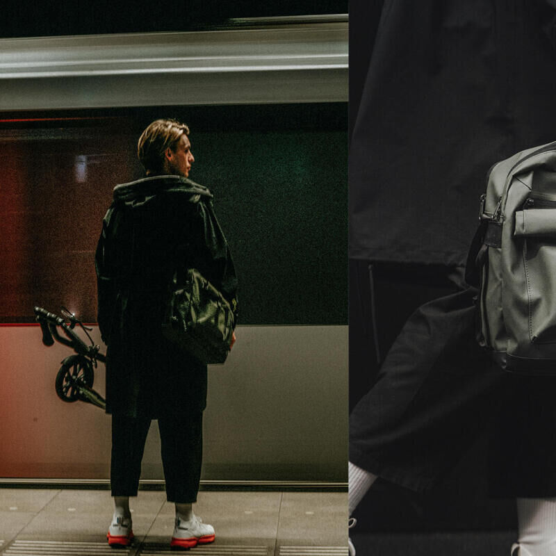 Commuting - marcher pour démarrer la journée du bon pied