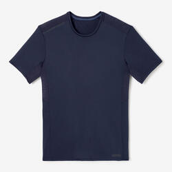 T-shirt running respirant homme - Dry+ bleu foncé