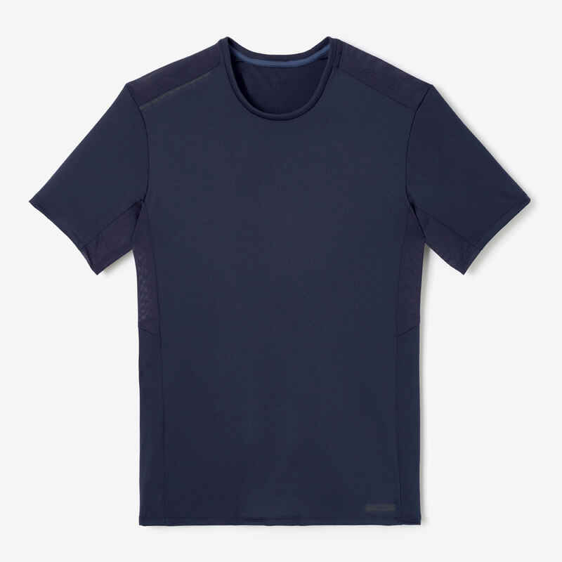 T-shirt running respirant homme - Dry+ bleu foncé