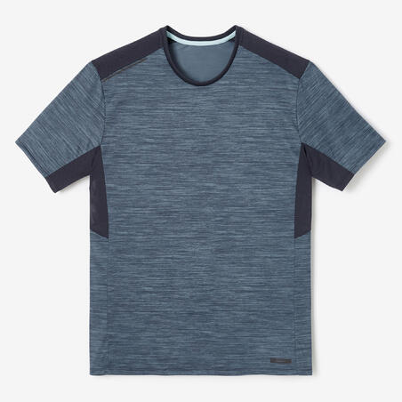 T-shirt running respirant homme - Dry+ bleu