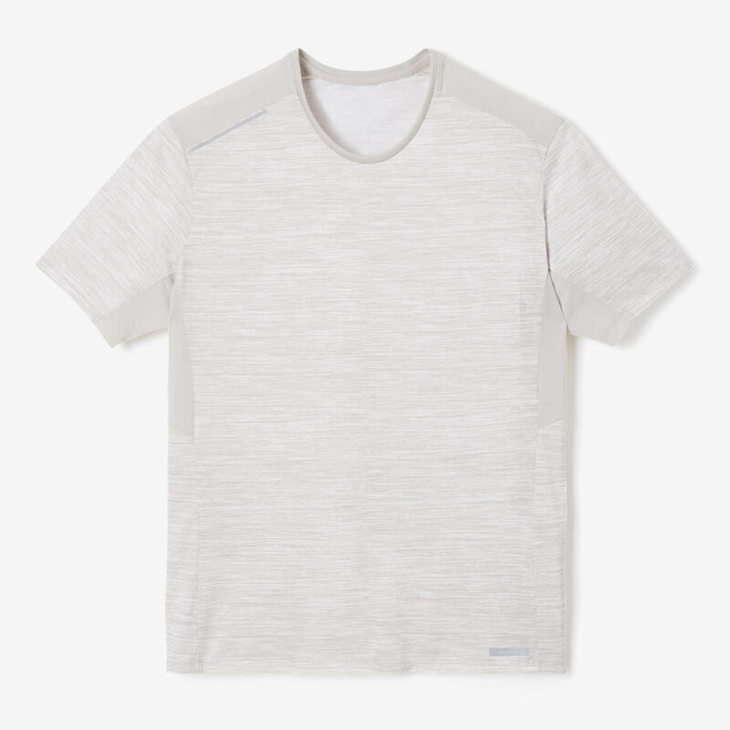 T-shirt running respirant homme - Dry blanc pour les clubs et collectivités