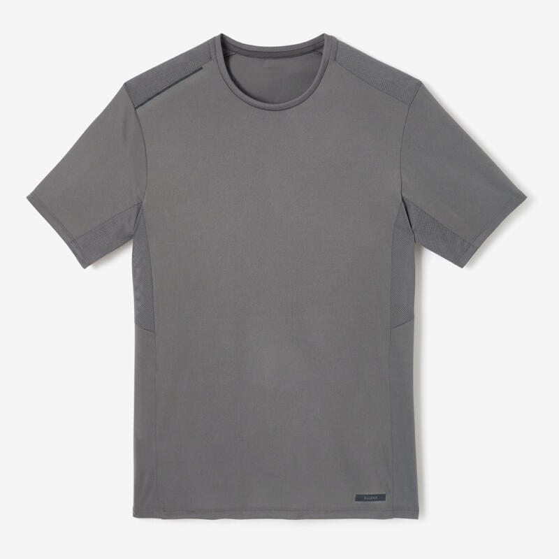 Pánské běžecké prodyšné tričko Run Dry+ šedé 