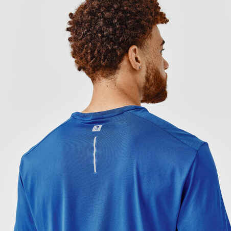 Vyriški orui laidūs bėgimo marškinėliai „Dry+“, mėlyni, pilki