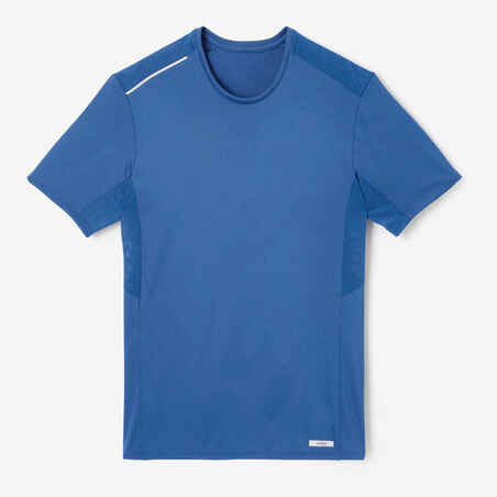 חולצת ריצה נושמת לגברים Dry+ – כחול כהה