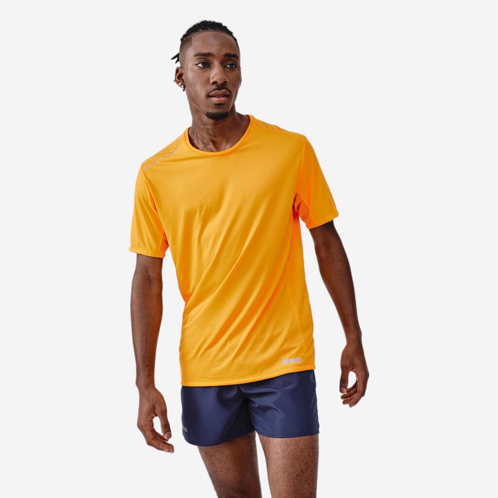 Men's Running Breathable T-Shirt Dry+ - mango 