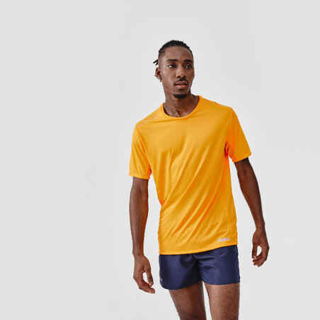 Men's Running Breathable T-Shirt Dry+ - mango 