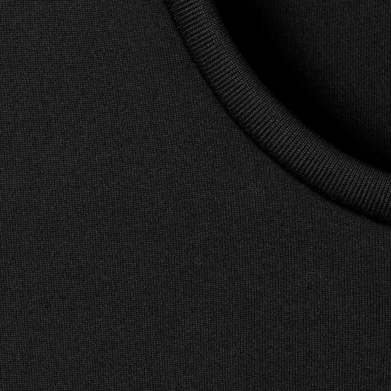 Ademend hardloop T-shirt voor heren Dry+ zwart