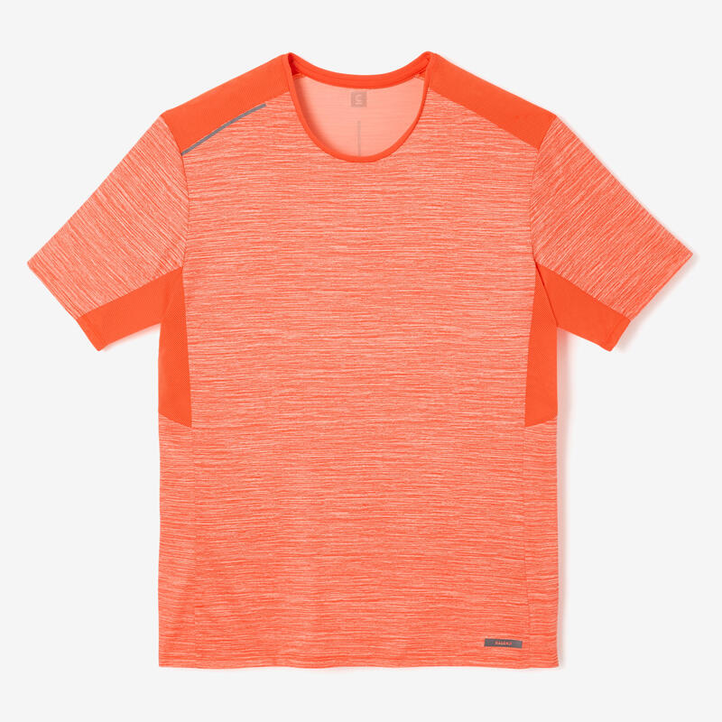 男款透氣跑步 T 恤 Dry+ - 芒果橙