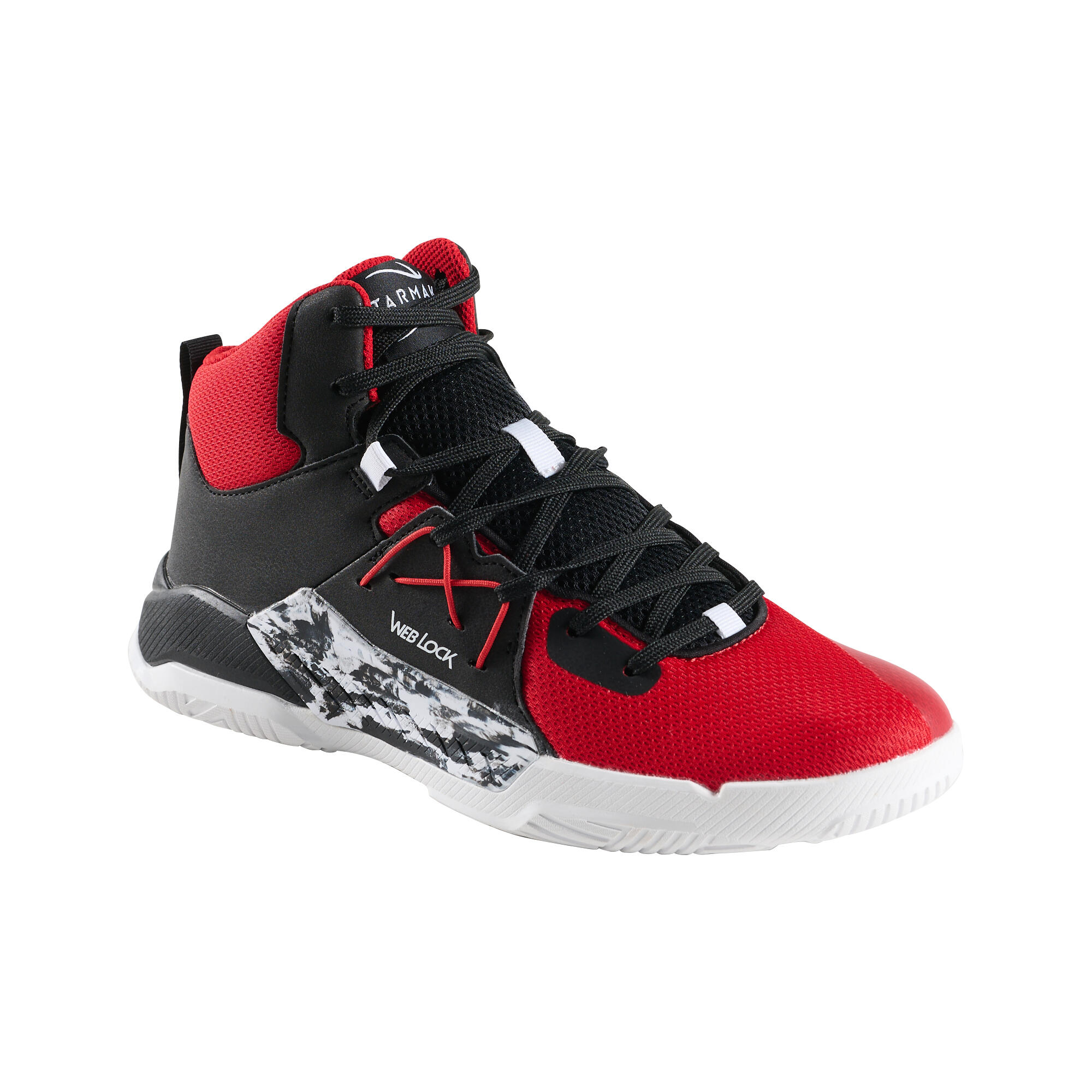 Chaussures de basketball Protect 120 rouge et noir