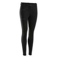 Women's Horse Riding Patch Jodhpurs 140 - Black