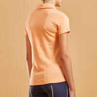 Jojimo trumparankoviai polo marškinėliai „100“, oranžiniai
