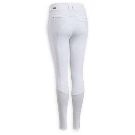 Women's Horse Riding Competition Jodhpurs Classic 900 - White