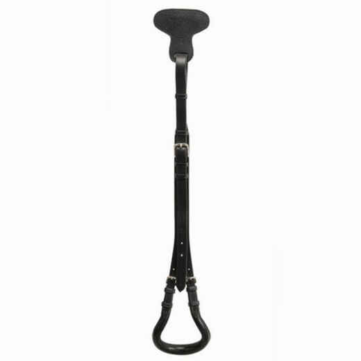 
      Horse Riding Leather Schooling Crupper for Pony - Black
  