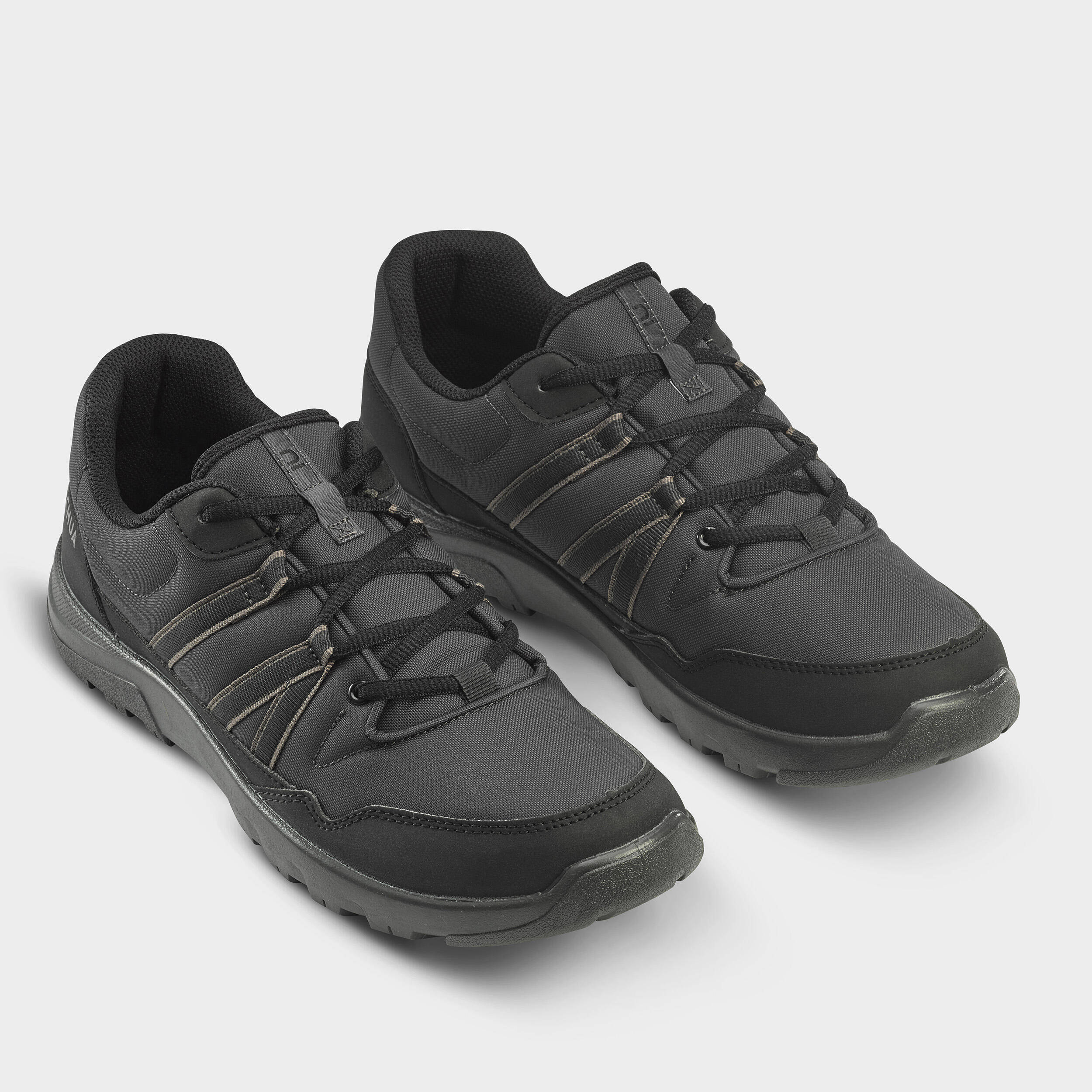 Men Hiking Shoes NH100 Carbon Grey -  5