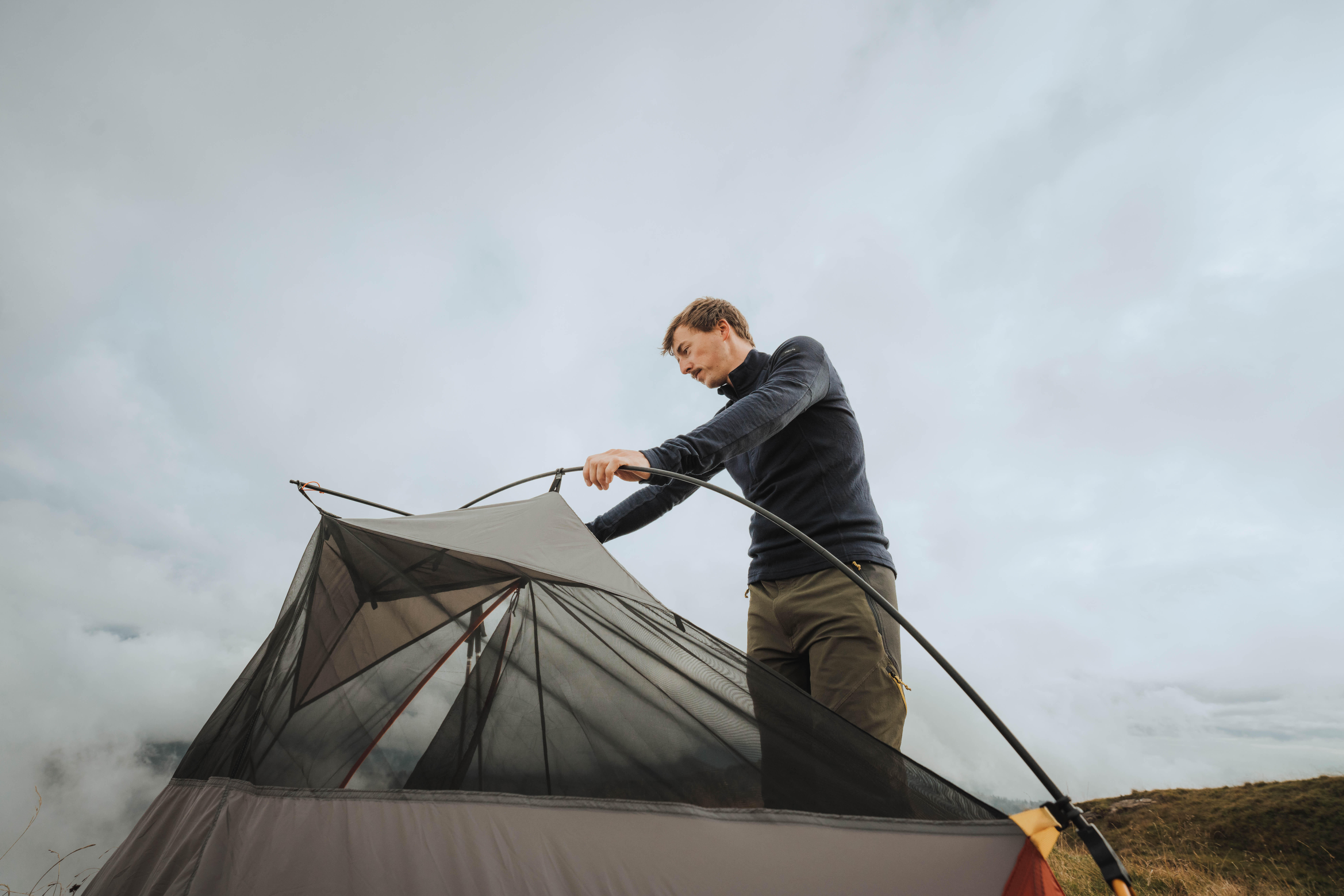 Trekking dome tent 1 person MT900
