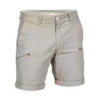 Men's Sailing Bermuda Shorts SAILING 100 beige