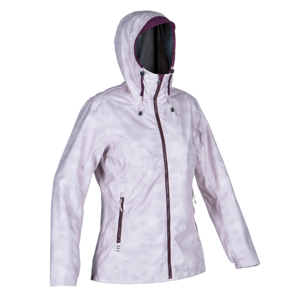 Segeljacke Regenjacke Damen wasserdicht - Sailing 100 ocker