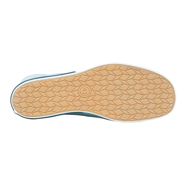 Zeillaarzen voor volwassenen 500 regenlaarzen rubber lichtkaki tweedekeus