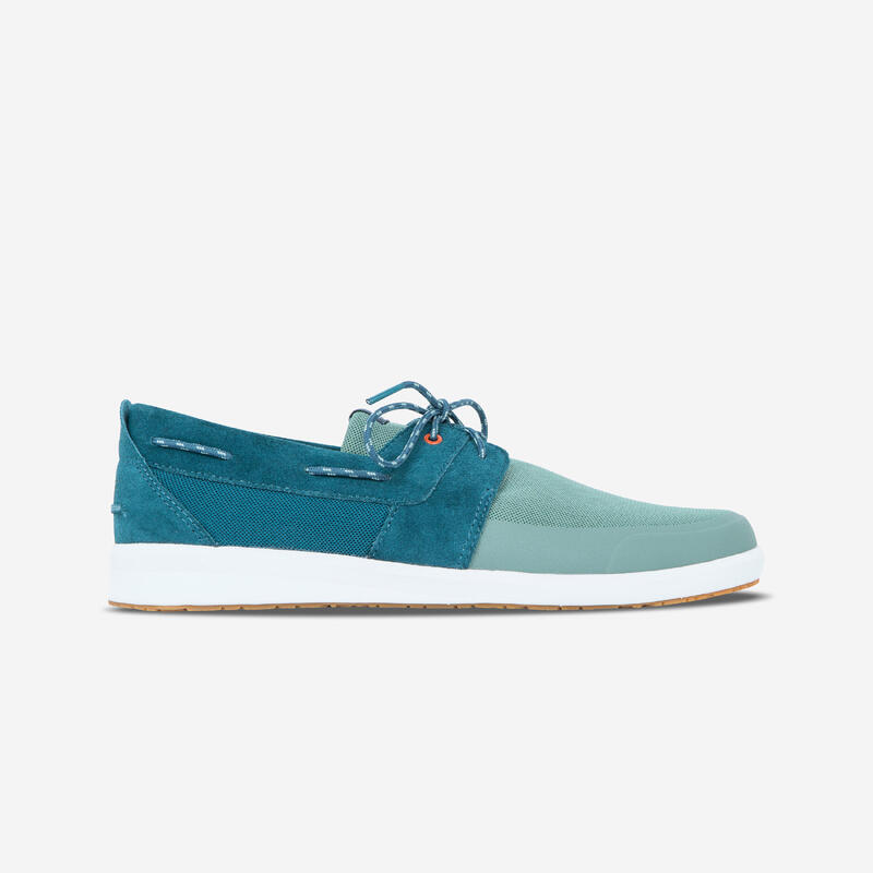 Zapatos Náuticos Hombre Sailing 100 Caqui Azul