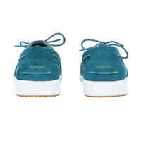 Men's Boat Shoes Sailing 100 - Khaki / Blue