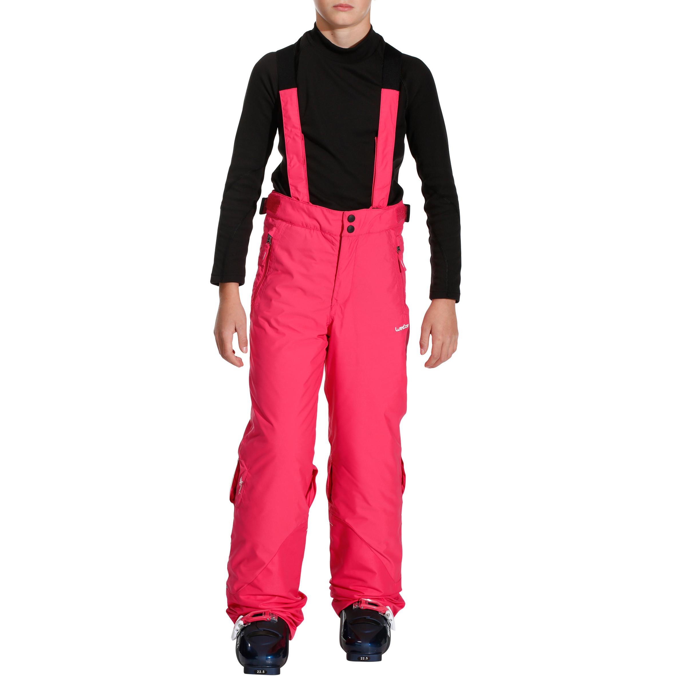 Ski-P 500 PNF Kids' Ski Trousers - Pink 2/9