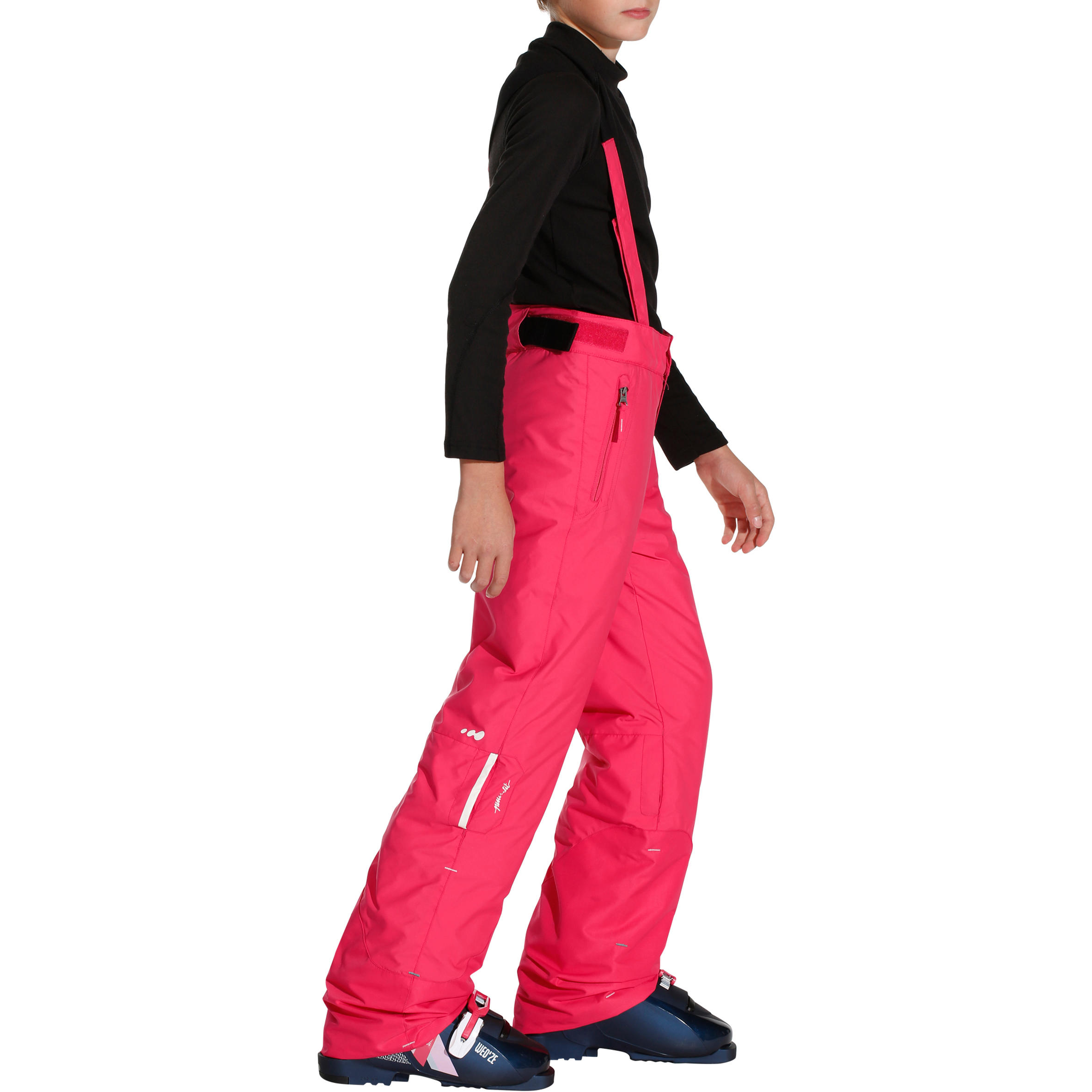 Ski-P 500 PNF Kids' Ski Trousers - Pink 3/9